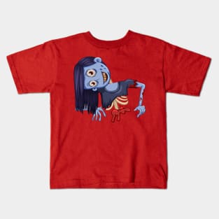 Scary Girl Kids T-Shirt